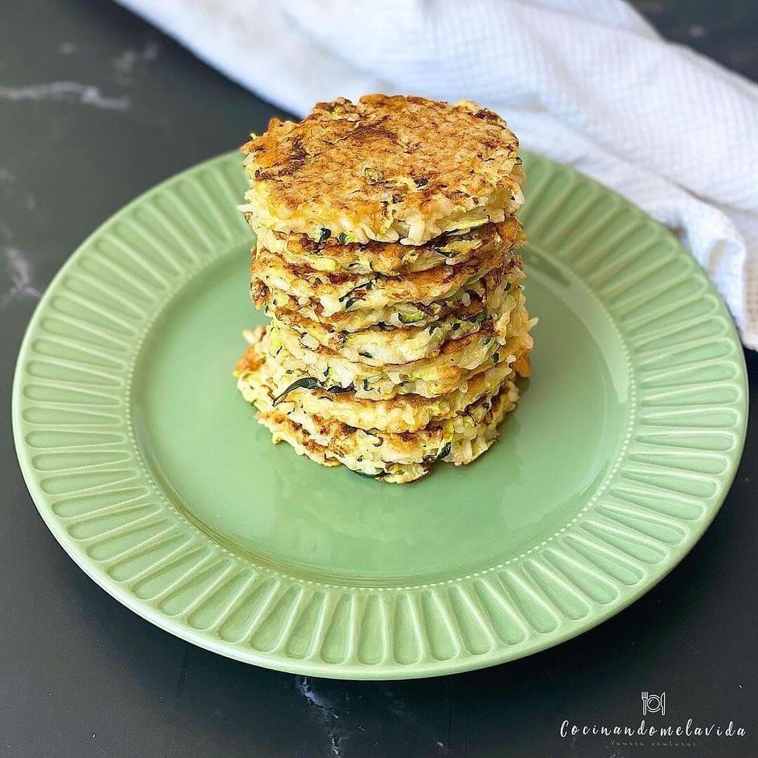 TORTAS DE CALABACÍN Y ARROZ