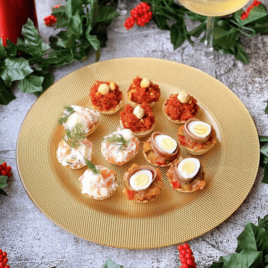 CANAPÉS EN CESTITAS