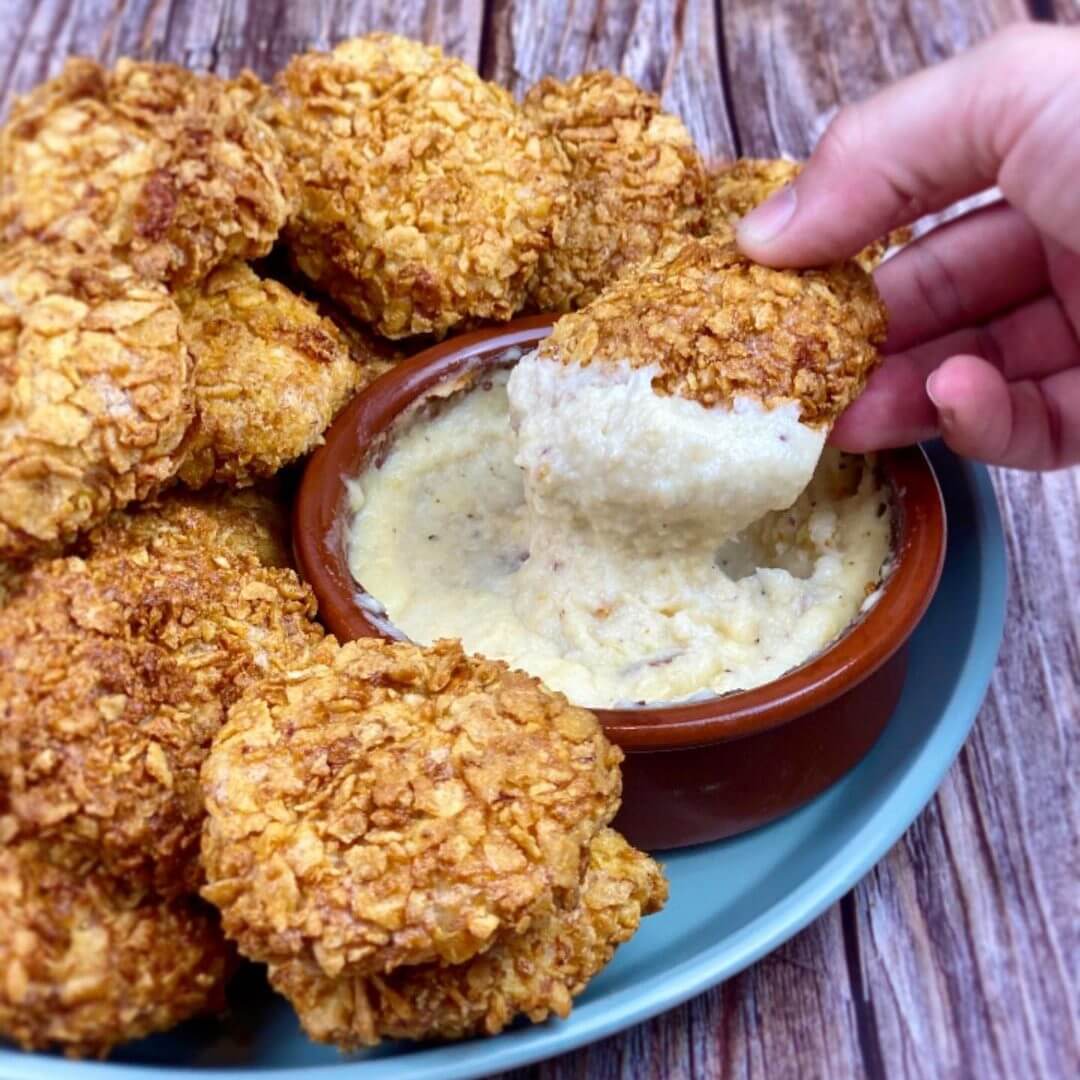 NUGGETS CON QUESO HORNEADO