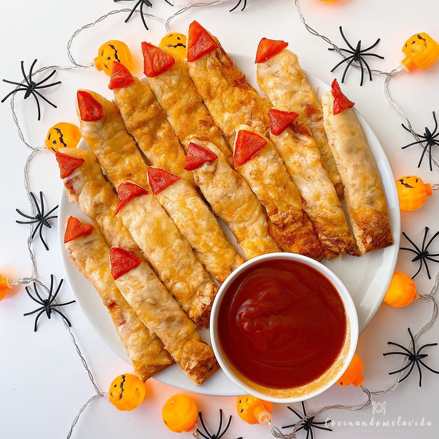 DEDOS DE BRUJA CON QUESO